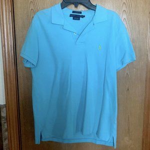 Ralph Lauren Polo shirt, blue, medium, classic fit